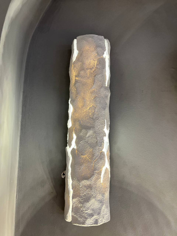چراغ دیواری طرح سنگ فانتزی